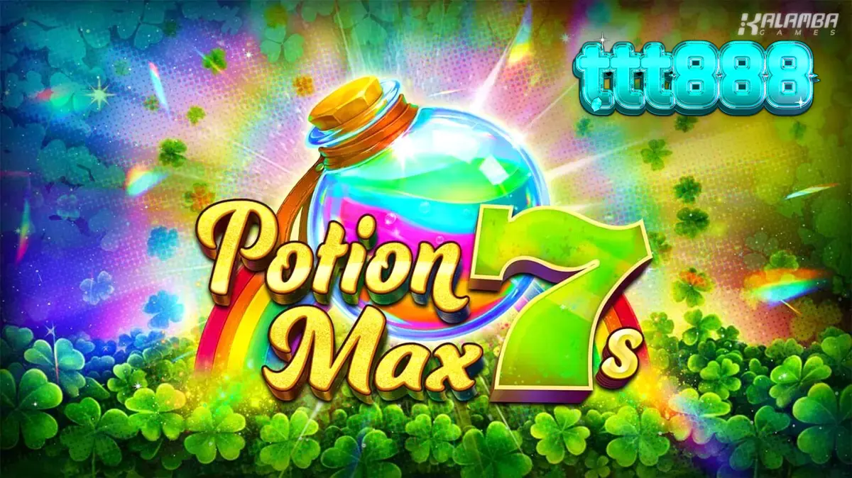 Tampilan visual slot Potion Max 7s dengan tema Irlandia dan simbol klasik